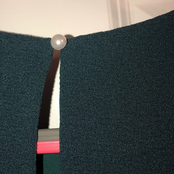 CHARLES HENRY GREEN FORMAL SHIFT DRESS - Picture 5 of 5